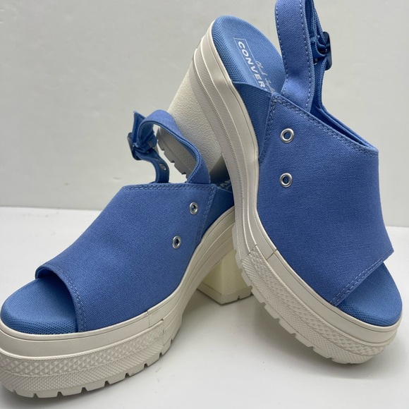 Converse WMNS A13810F
CHUCK 70 DE LUXE HEEL MULE OX OPEN SKY/EGRET Platform Heel - Picture 15 of 16